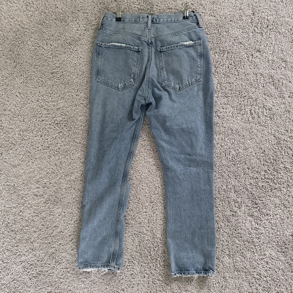 Agolde Riley High Rise Straight Leg Jean - Picture 6 of 8
